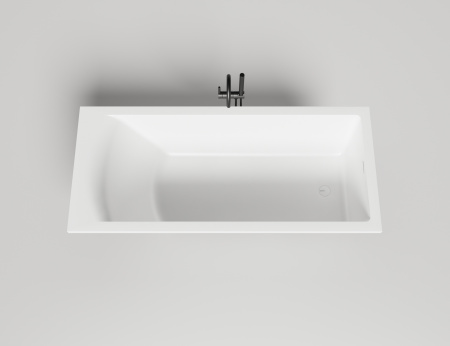 Ванна из литьевго мрамора Salini CASCATA 104813G 170х70 встраиваемая прямоугольная с ножками